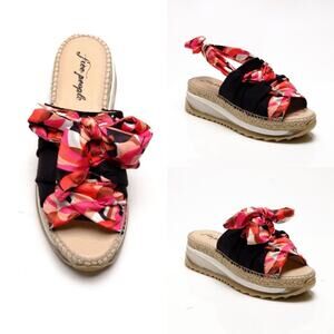 FREE PEOPLE Multi Color Watermelon Chapmin Sport Sandal